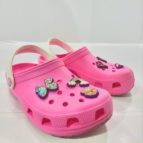 CROCS Shoes Crocs Fun Lab Jojo Siwa Clog Junior Girls Size 3 Pink
